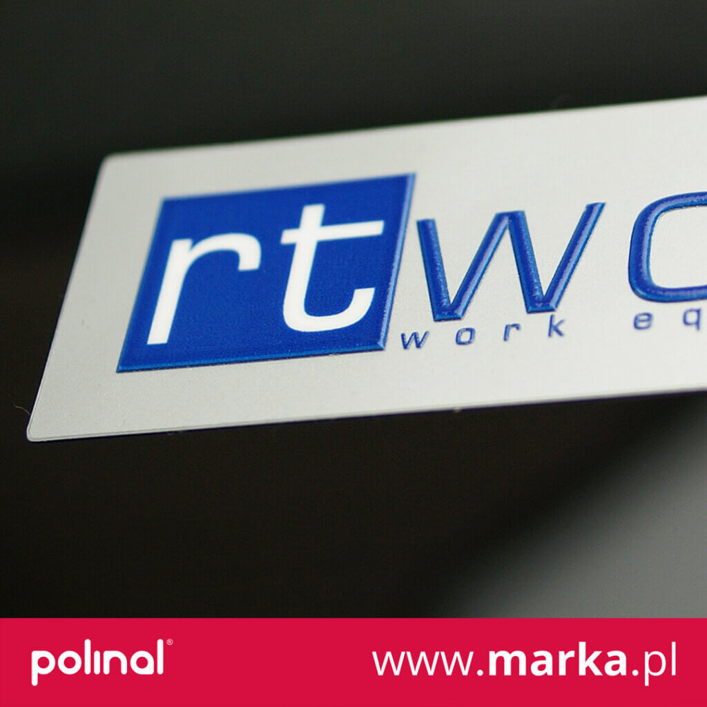 tabliczki z logo firmy rtwork