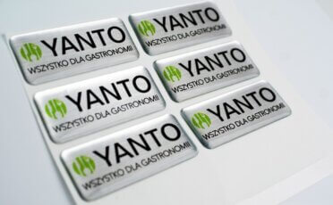 naklejki wypukłe firmy yanto